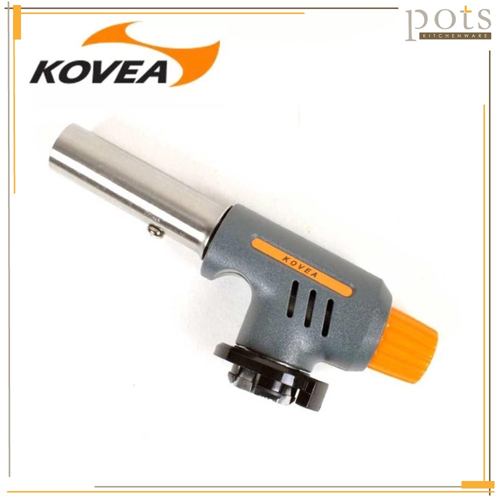 100% Original Kovea Multipurpose Torch One-Touch Portable Metal Flame Gun Butane Gas Torch Flaming Thrower