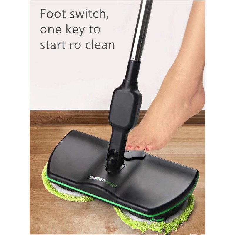 ELECTRIC CORDLESS AND RECHARGEABLE SWEEPER BROOM MOPS 2034 Shopee