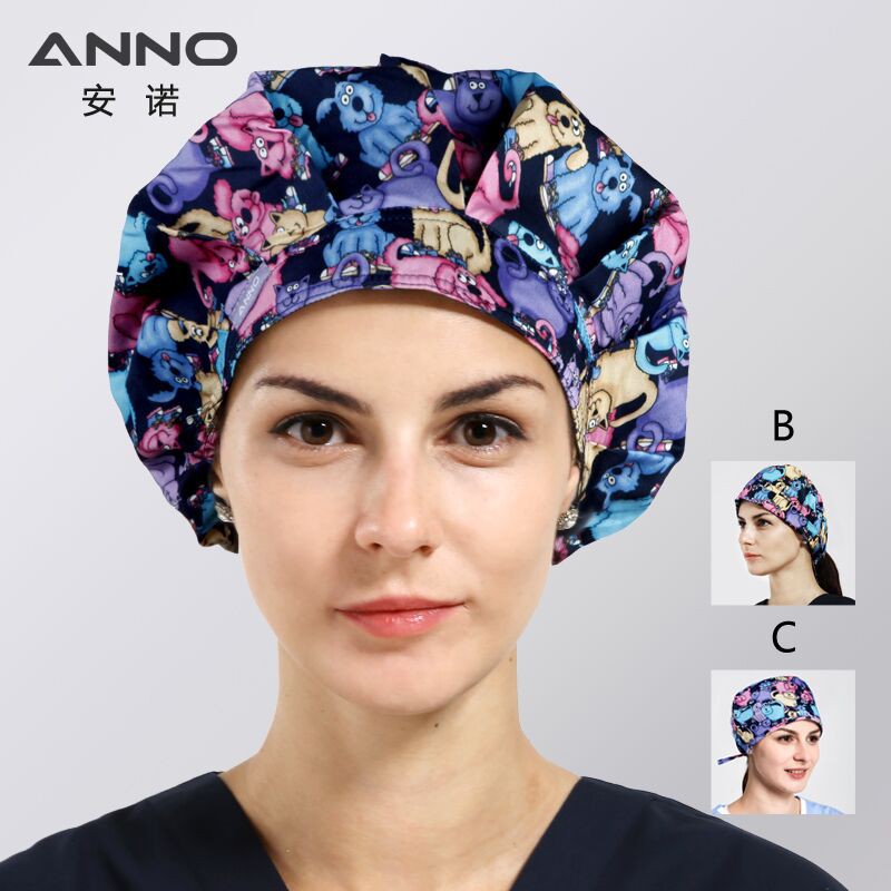 Anno Medical Hat Cotton Hospital Nurse Doctor Caps Disposable