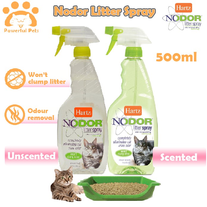 hartz nodor litter spray