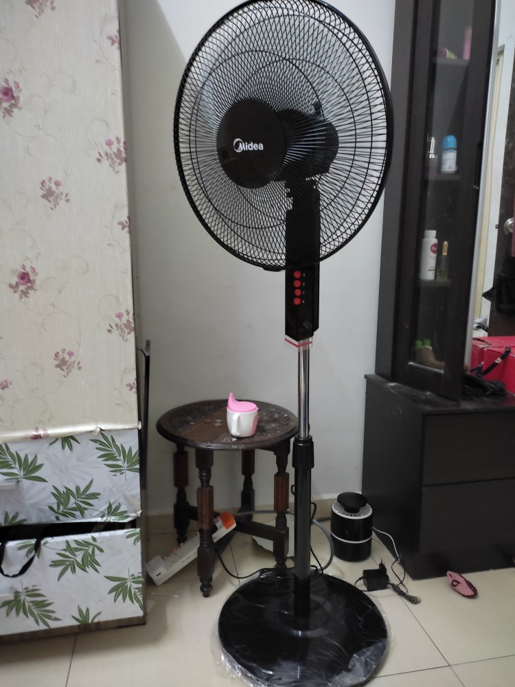 Midea 3 Blade 16 Stand Fan Mf 16fs10n Shopee Malaysia
