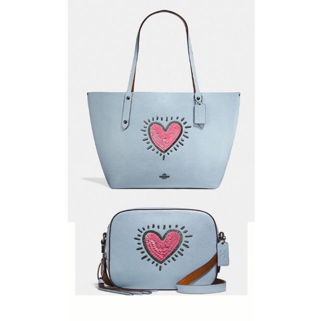 coach keith haring tote