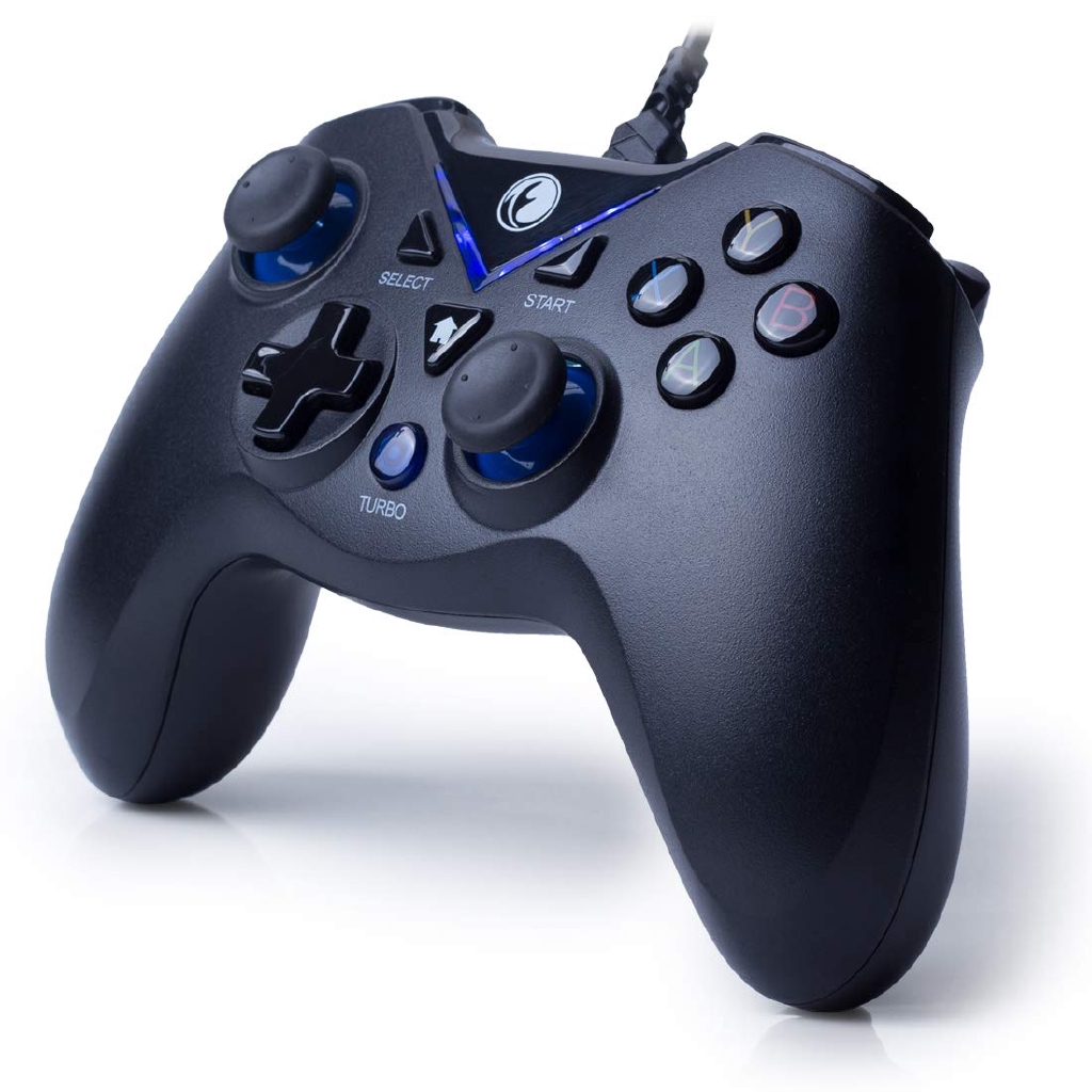 V One Wired Game Controller Usb Gamepad Joystick For Pc Ps3 Android Steam Shopee Malaysia