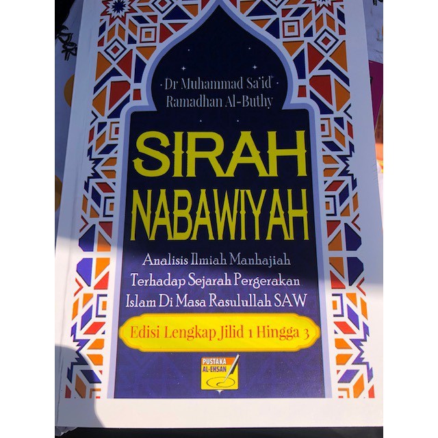 BUKU SIRAH NABAWIYAH - DR. MUHAMMAD SAID RAMADHAN AL BUTHY | Shopee ...