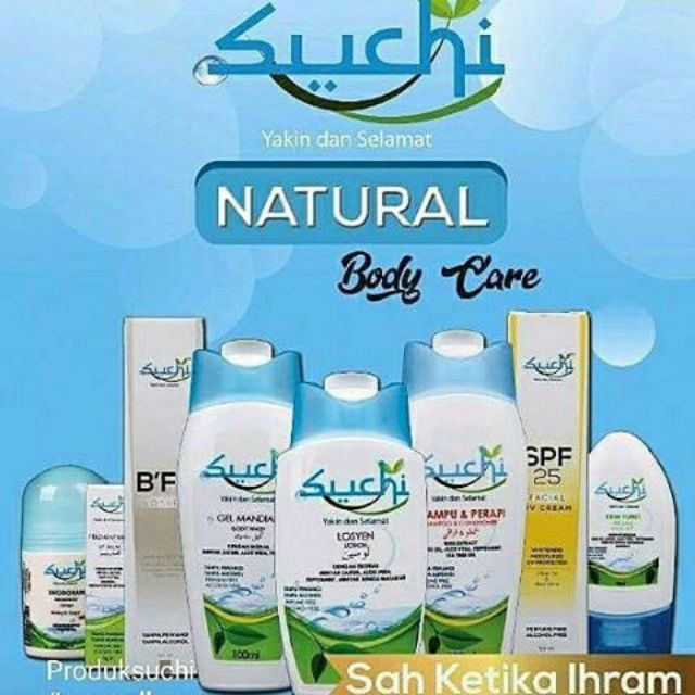 SUCHI Kosmetik Umrah Haji - Set Lengkap Sah Ihram  Shopee 