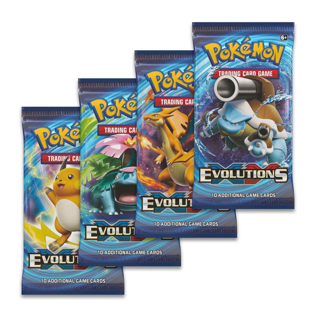 Evolutions XY Booster Pack Sealed New x1 Pokémon REAL Card TCG