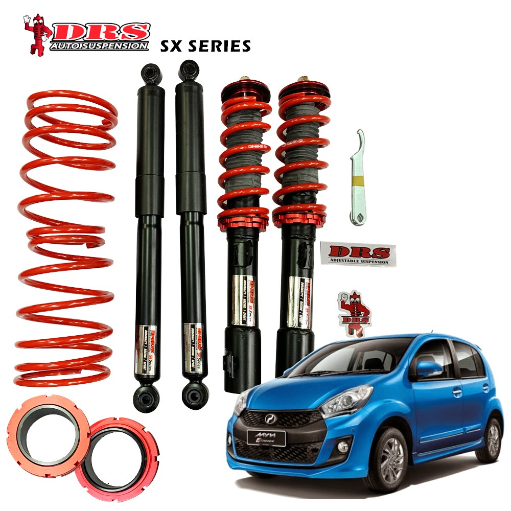 Best🔥PERODUA MYVI 20052016 DRS Hi Lo Adjustable Absorber / Suspension