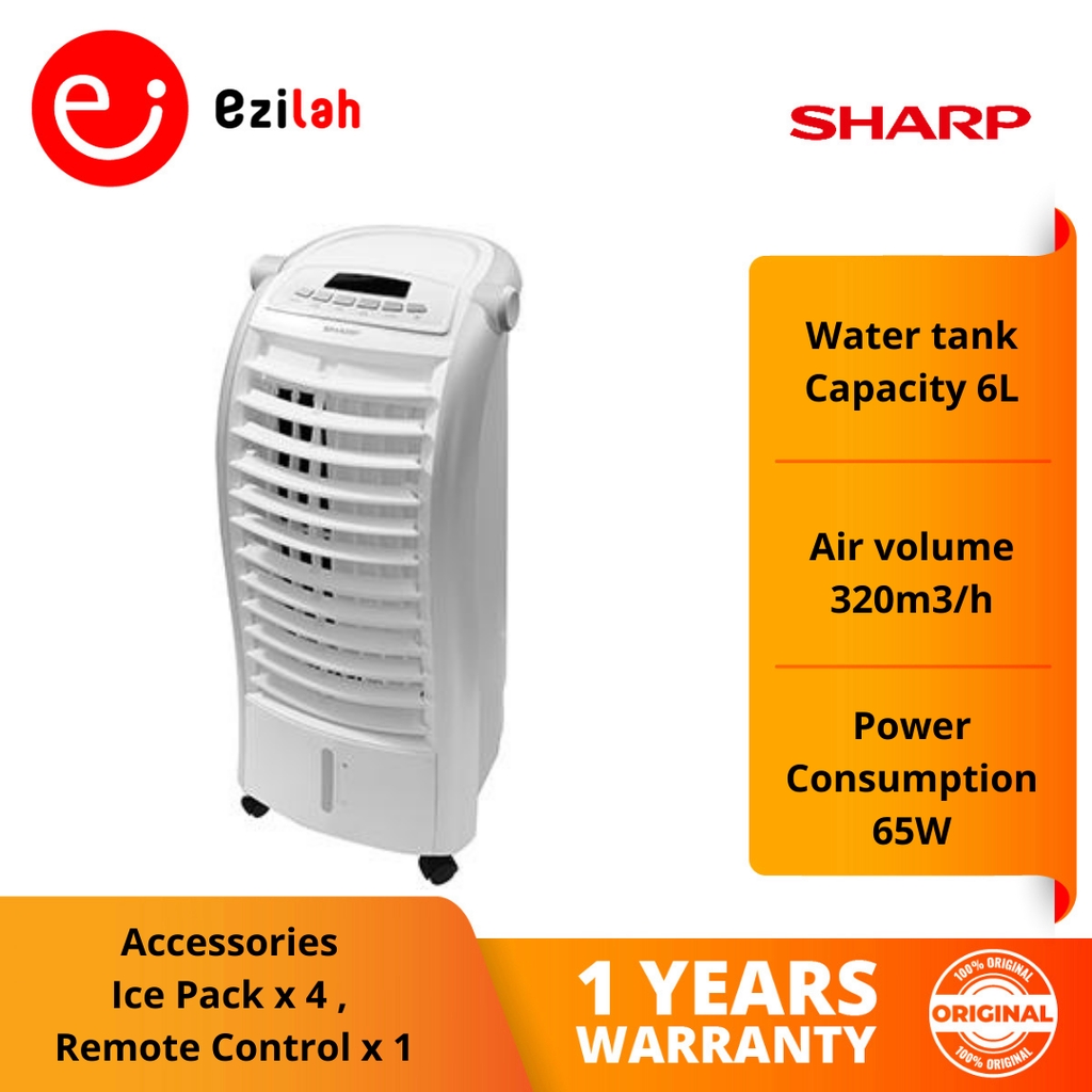Sharp Air Cooler (6L/65W) PJA36TVW | Shopee Malaysia