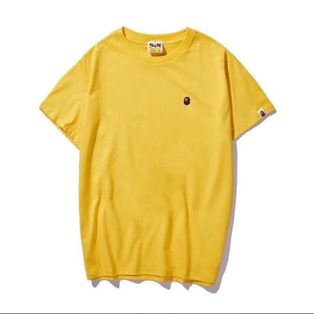 bape small logo t shirt