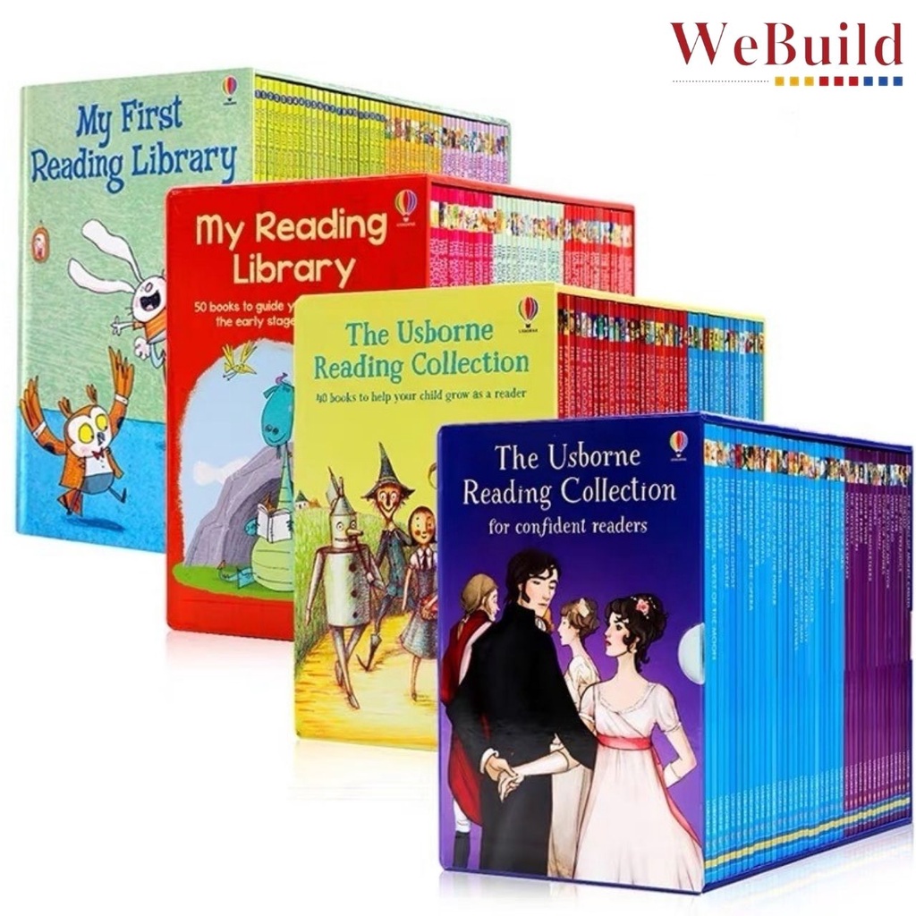 Usborne My Reading Library Books Set Early Education English Book First