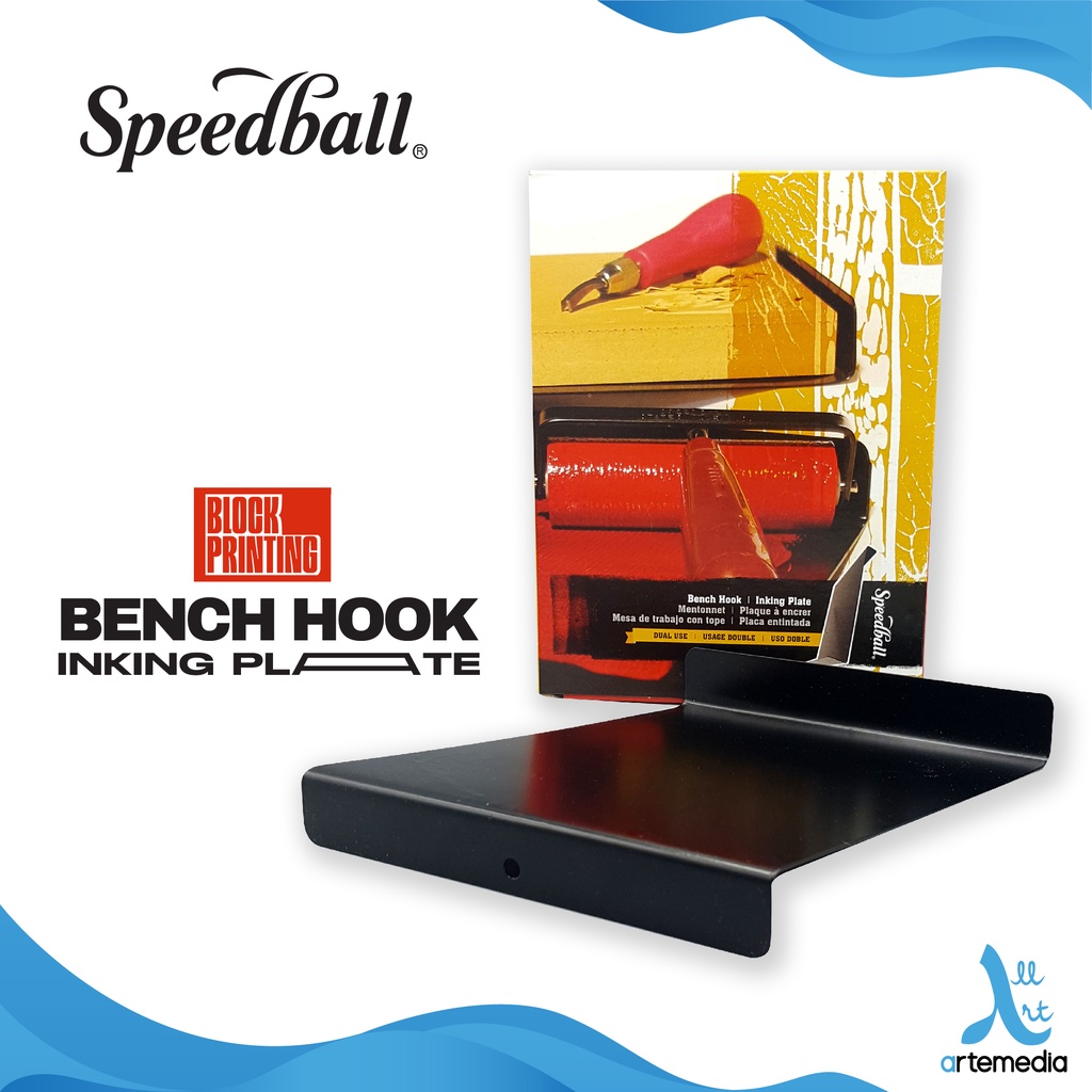 Speedball Bench Hook Inking Plate Ink Block Printing Tool Shopee Malaysia