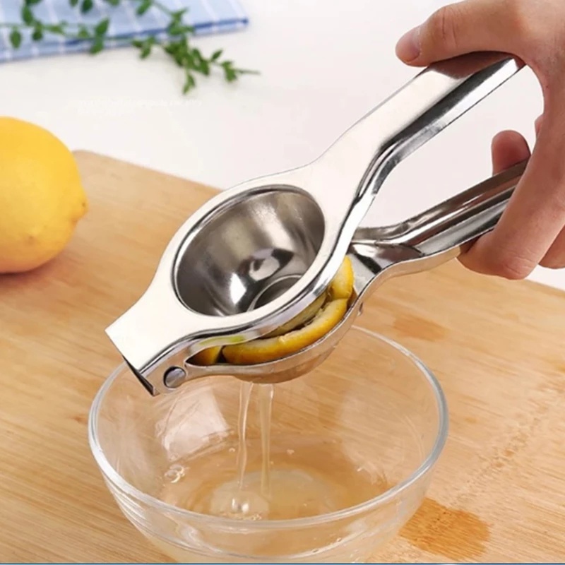 Kitchen Stainless Steel Citrus Fruits Squeezer / Fruit Orange Juicer Hand Pressure Squeeze / Lemon Juicer Fruit Juice Maker Kitchen Fruit Tool Machine