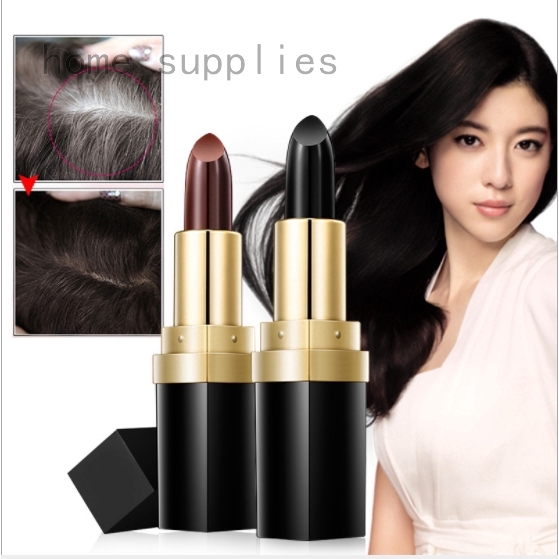 Unisex Cover Gray White Hair Instant Touch Up Temporary Hair Dye