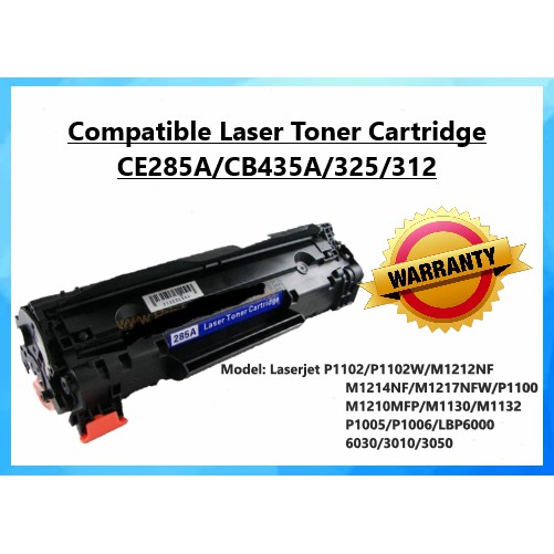 Compatible Laser Toner Cartridge Ce285a Cb435a 325 312 Shopee Malaysia