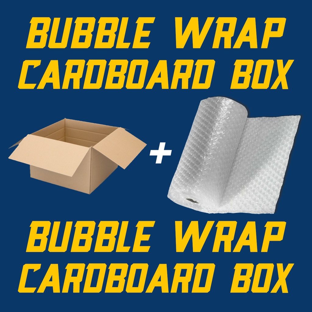 BUBBLE WRAPPING OR BOX WITH BUBBLE WRAPPING SERVICE Shopee Malaysia