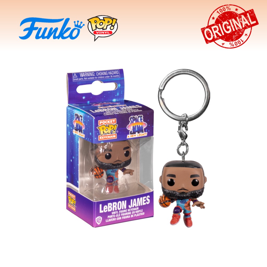 Funko Pop Keychain Movies Space Jam 2 A New Legacy Lebron James Shopee Malaysia