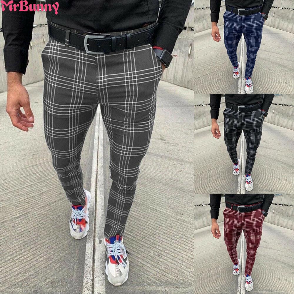 checked pants for mens
