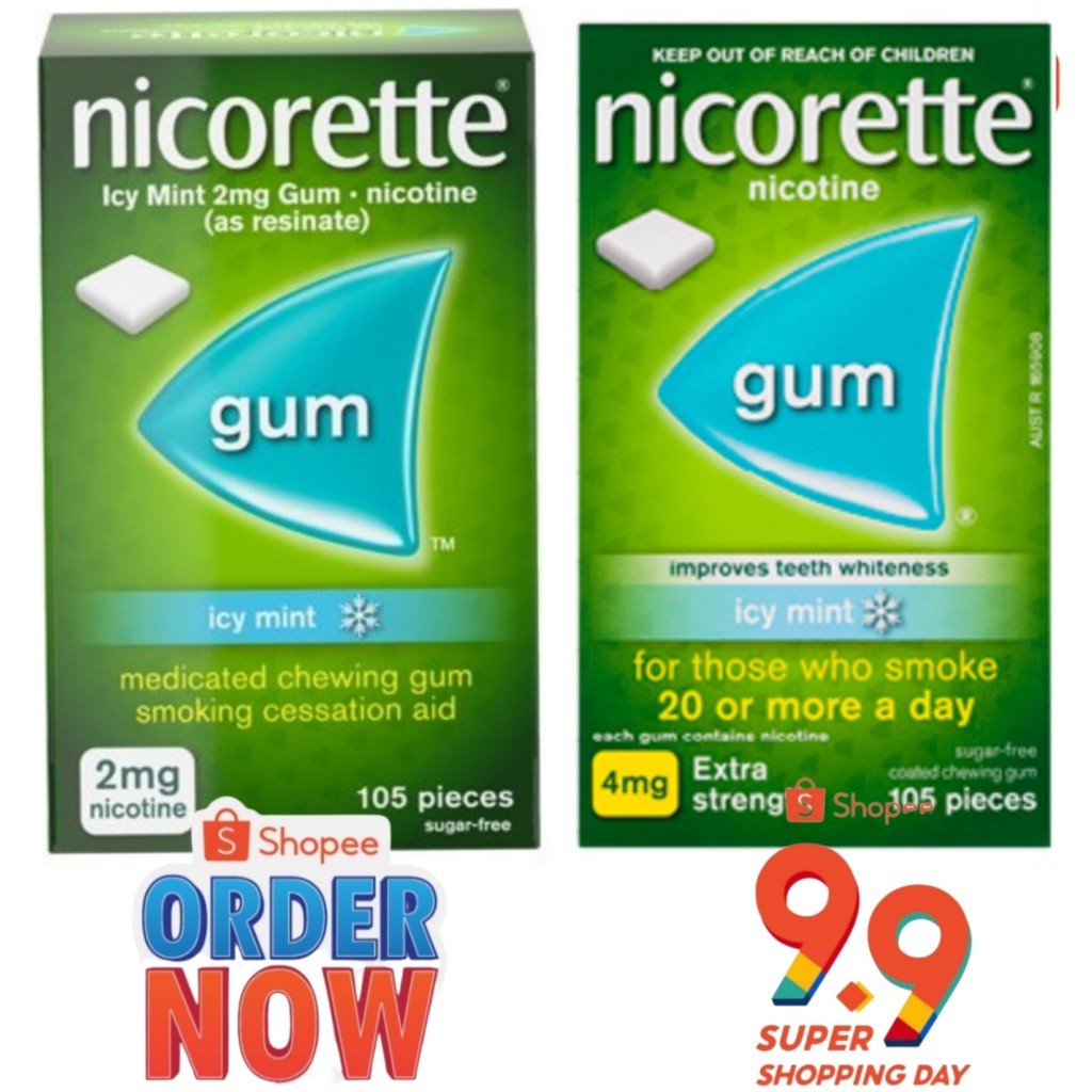 Buy QUIT SMOKING! Berhenti Merokok Medicated Chewing Gum Smoking 