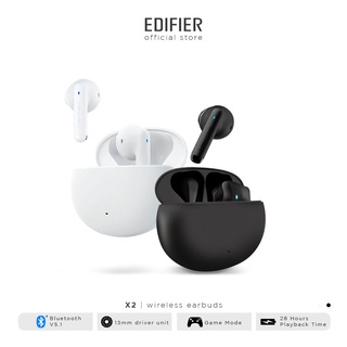 Edifier X2 True Wireless Bluetooth Earbuds with Light Weight Design Built In Mic IP54 Touch Control TWS