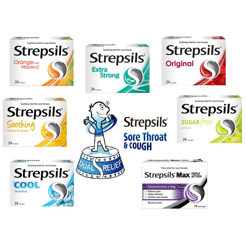 Cough strepsils for Strepsils Icy