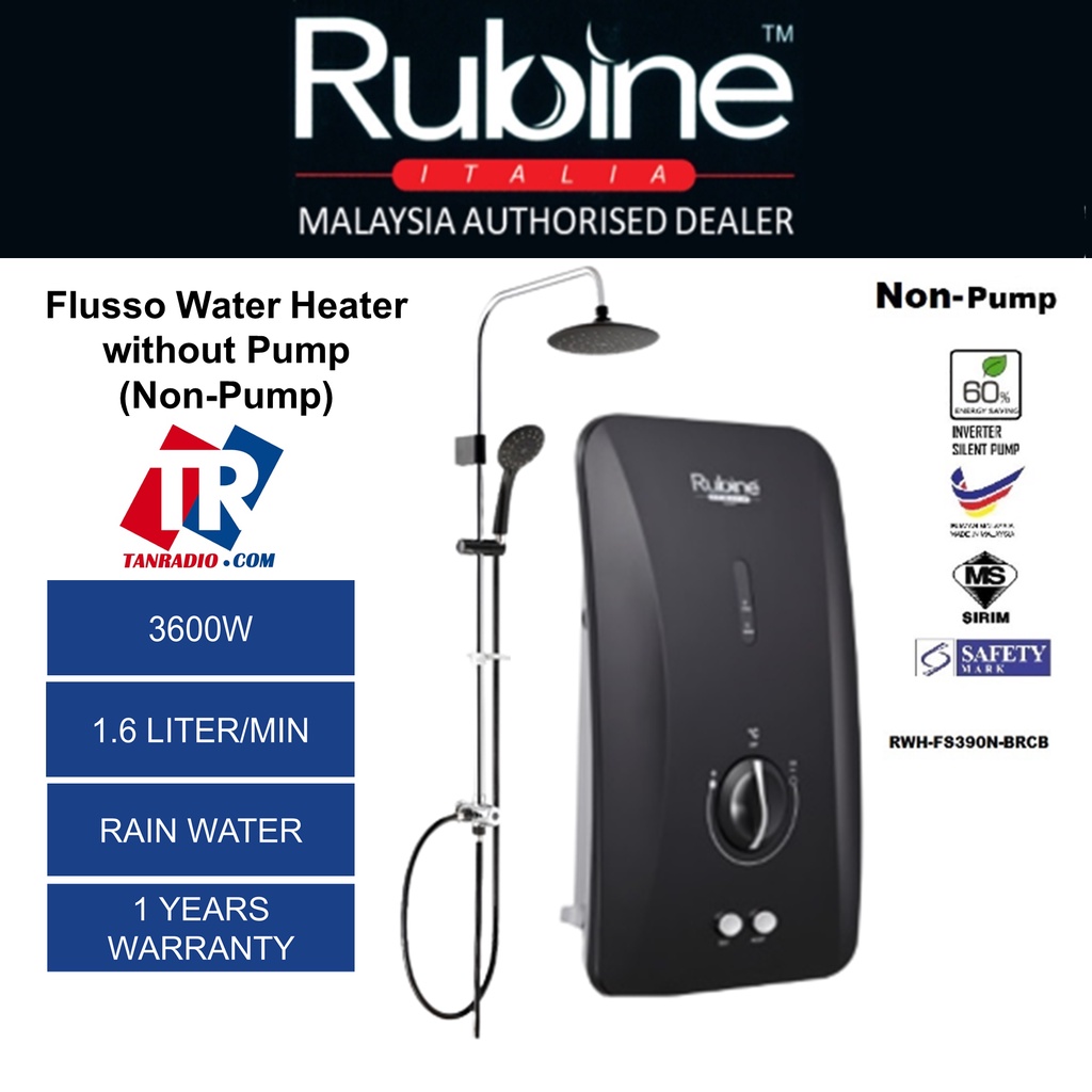 rubine-rwh-fs390n-flusso-water-heater-without-pump-non-pump-hand