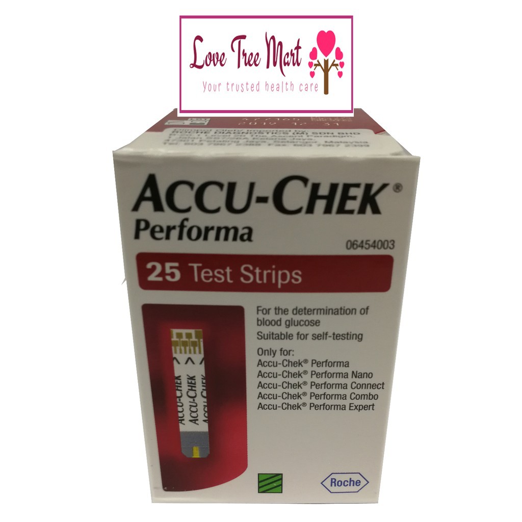 ACCUCHEK Performa Test Strips 25's Shopee Malaysia