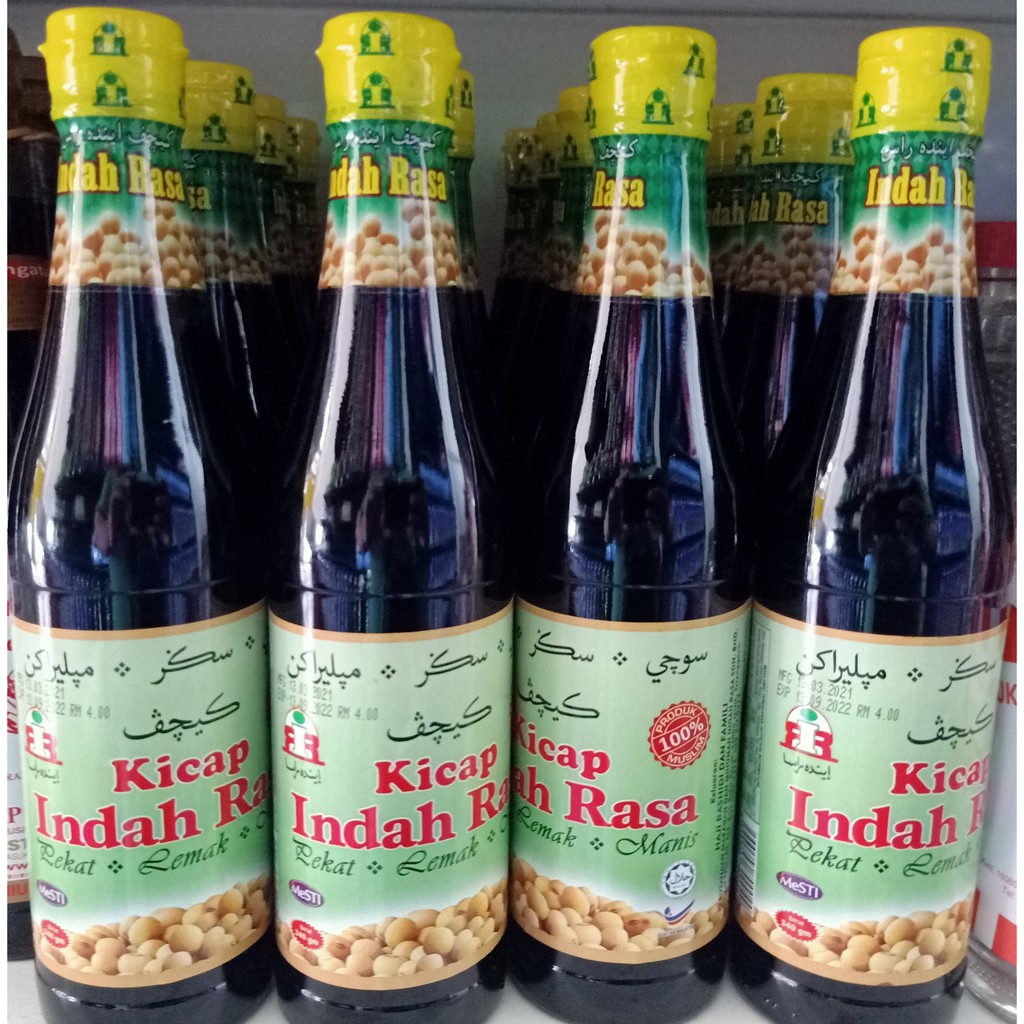 Buy KICAP - 340ml - JENAMA INDAH RASA BUATAN 100% MUSLIM 