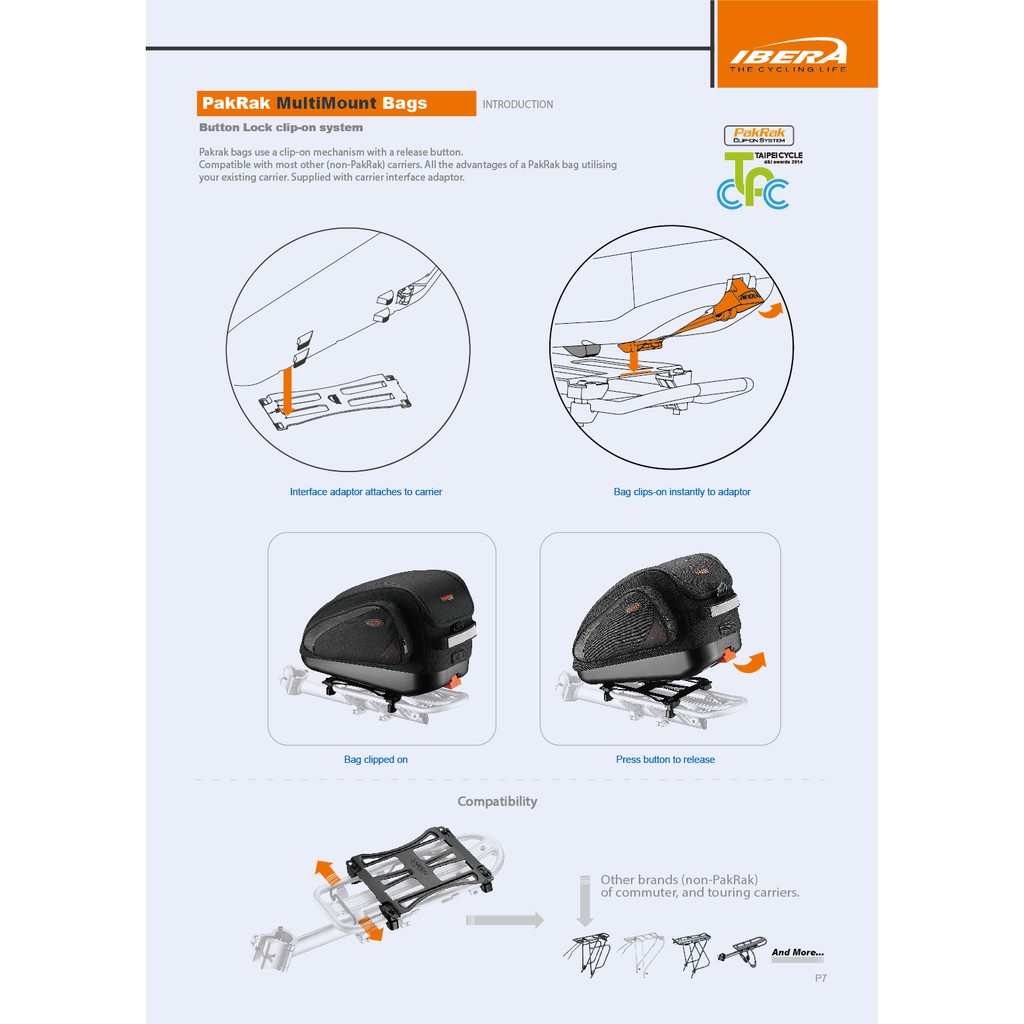 pakrak clip on system
