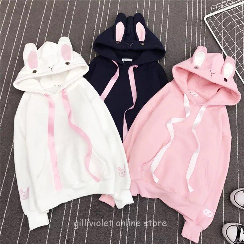 rabbit ear hoodie