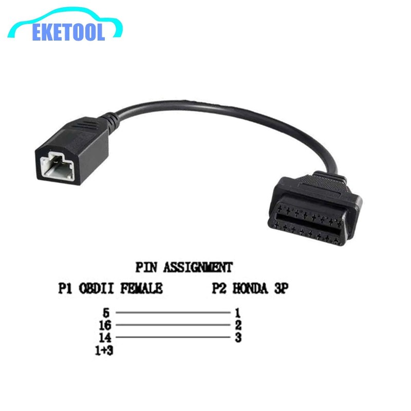 Car Diagnostic Cable Connector For Honda To Lead Cable To For