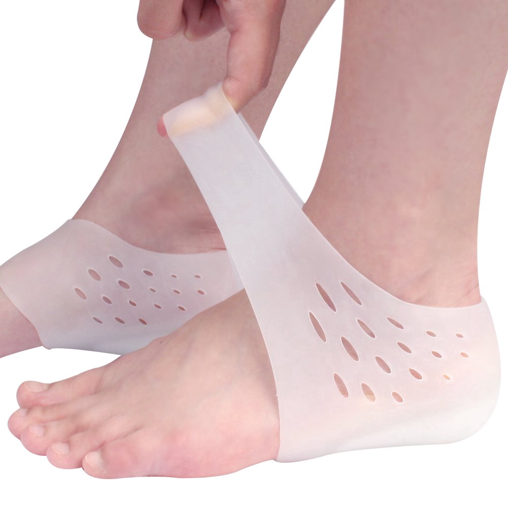 1 Pair Invisible 2 5 3 5 Cm Increase Insoles Height Lift Soft Feet Cushion Inner Heightening Pad Women Men Heel Pads Shopee Malaysia
