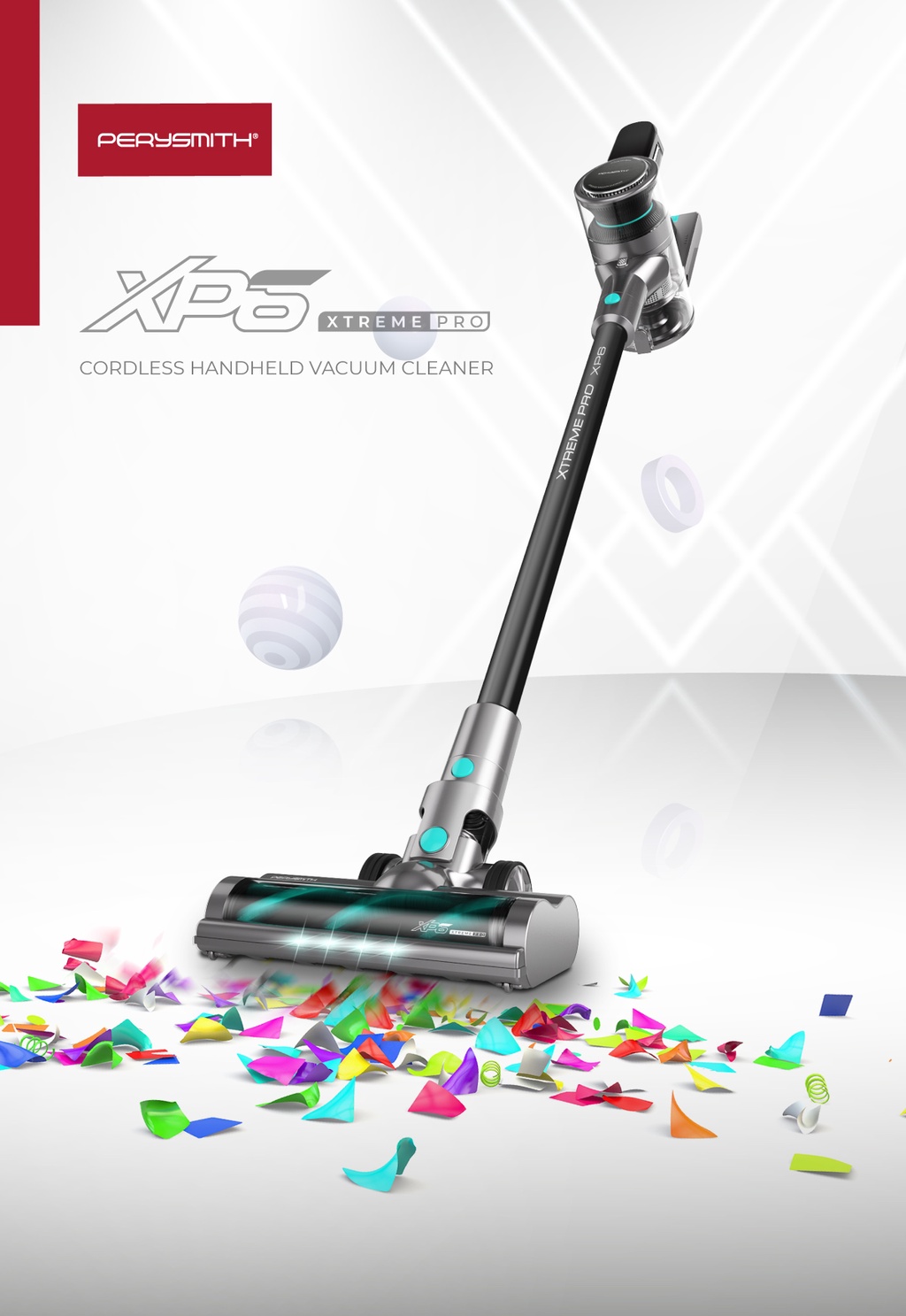 PerySmith Cordless Vacuum Cleaner Xtreme Pro Series XP6 Shopee Malaysia