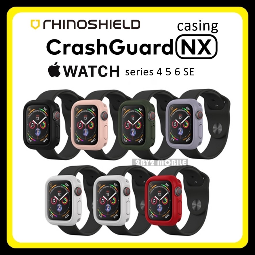 Rhinoshield Crashguard Nx Apple Watch Case Series 1 2 3 4 5 Series 6 Series Se 38mm 40mm 42mm 