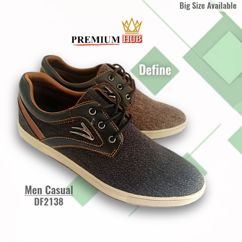 Kasut Lelaki Dengan Saiz Besar Df 2138 Men Shoe Big Size Men Casual