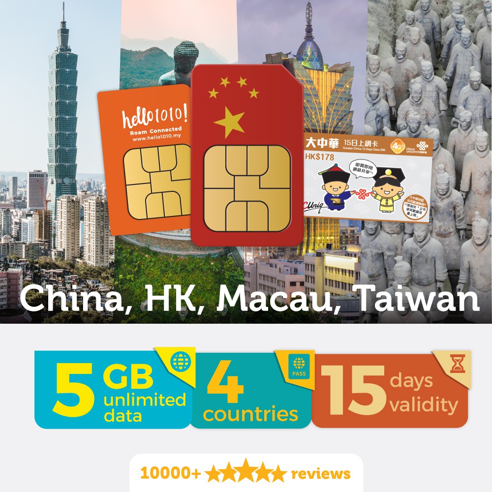 travel sim greater china