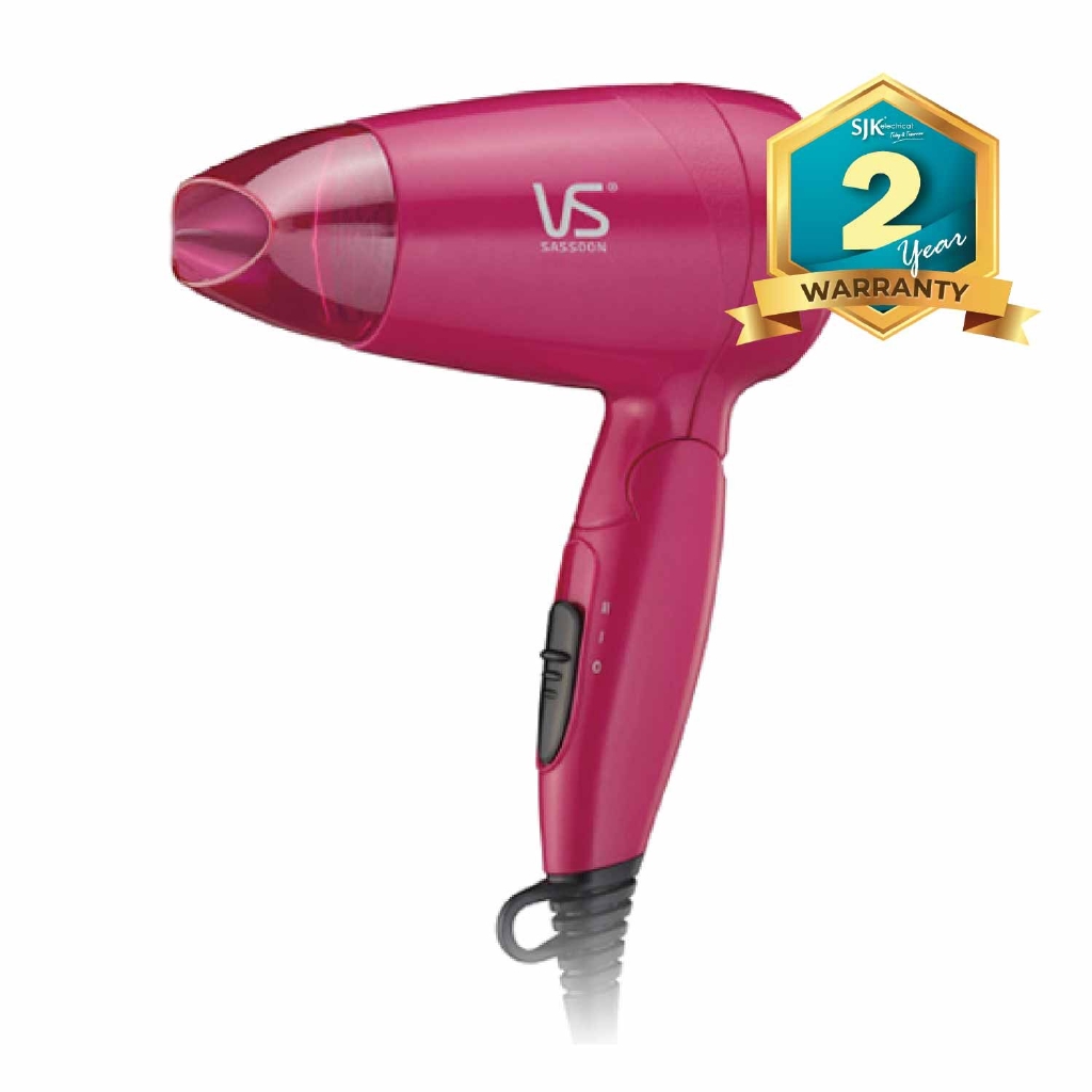 Vidal Sassoon Hair Dryer Vs102ph 1200w Foldable Handle Shopee
