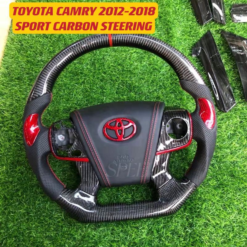 TOYOTA CAMRY 20122018 ACV50/51 SPORT CARBON STEERING Shopee Malaysia