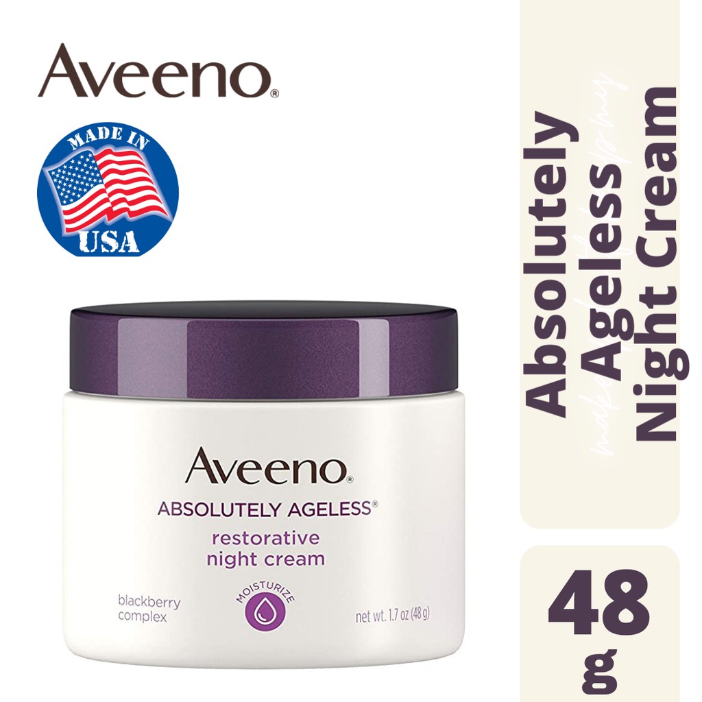aveeno restorative night cream