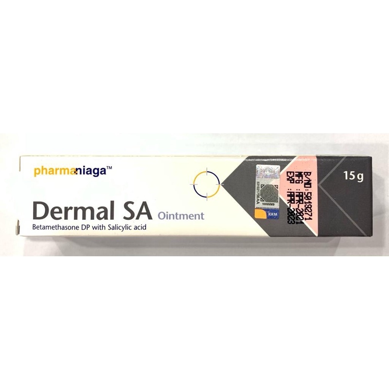 Original Dermal Sa Ointment 15g Shopee Malaysia