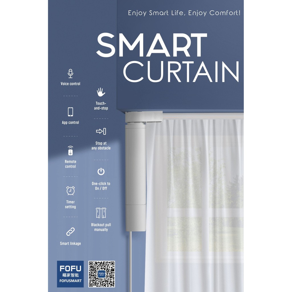 Smart Curtain Motor 6 2meter Diy Rack Shopee Malaysia
