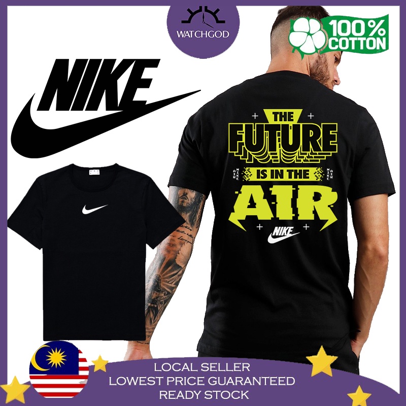 ?90% MEGA SALES? NIKE 12 THE FUTURE Cotton Tshirt T Shirt Top Tee Men Women Unisex Baju Lelaki Wanita Perempuan