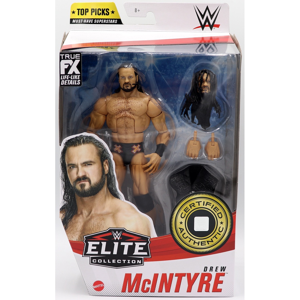 Wwe Top Picks 21 Elite Drew Mcintyre Shopee Malaysia