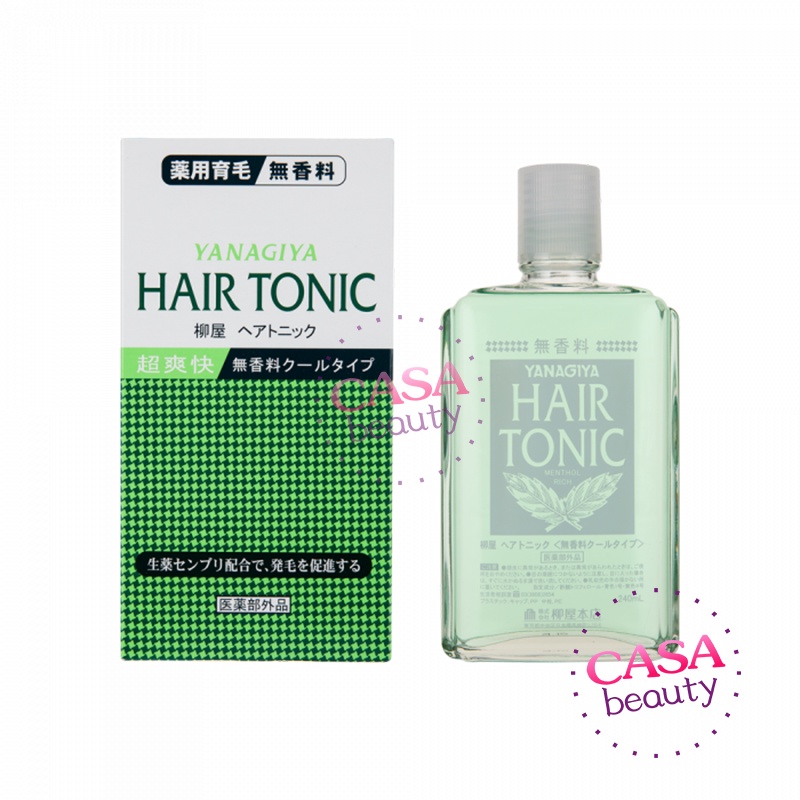 YANAGIYA Hair Medicated Hair Growth Tonic (Fragrance free) 240ml
