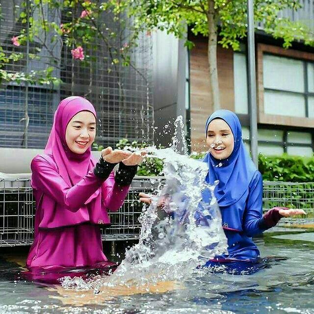  Baju  Renang  Muslimah  Bakini by Bella Ammara Shopee Malaysia