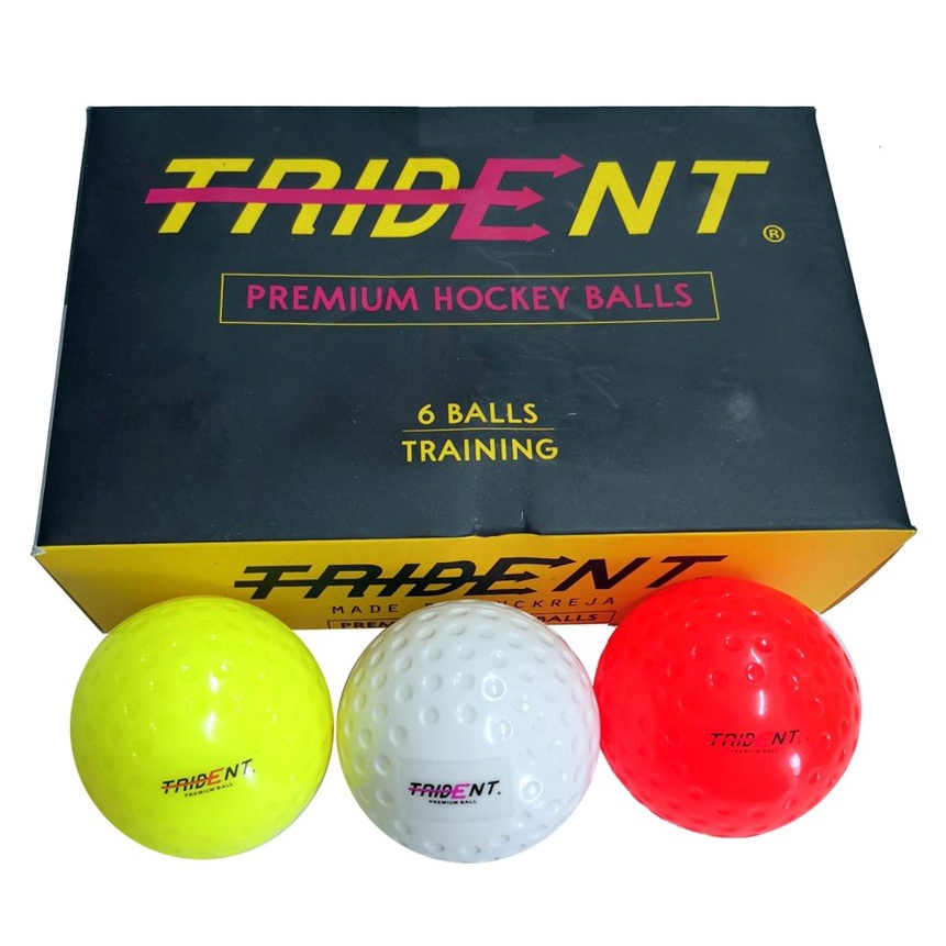 Trident Premium Quality Dimple Hockey Ball Bola Hoki Hoki Bola Dimple