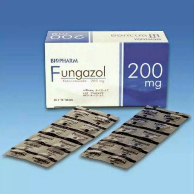 Fungazol 200mg panau kurap gatal kulit | Shopee Malaysia