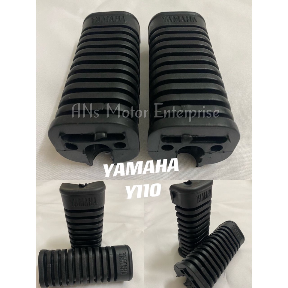 YAMAHA Y110 Y100 LC 135 FRONT FOOTREST RUBBER READY STOCK Shopee