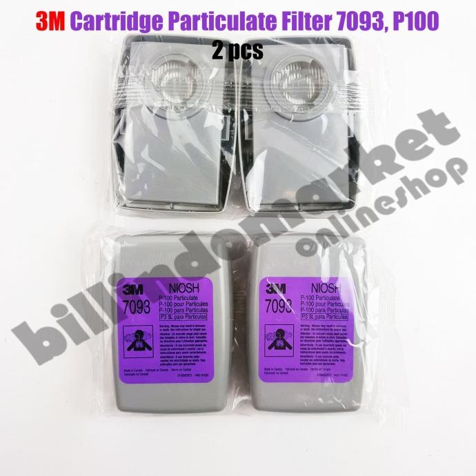 3m Particulate Filter Cartridge 7093 P-100 ORIGINAL | Shopee Malaysia