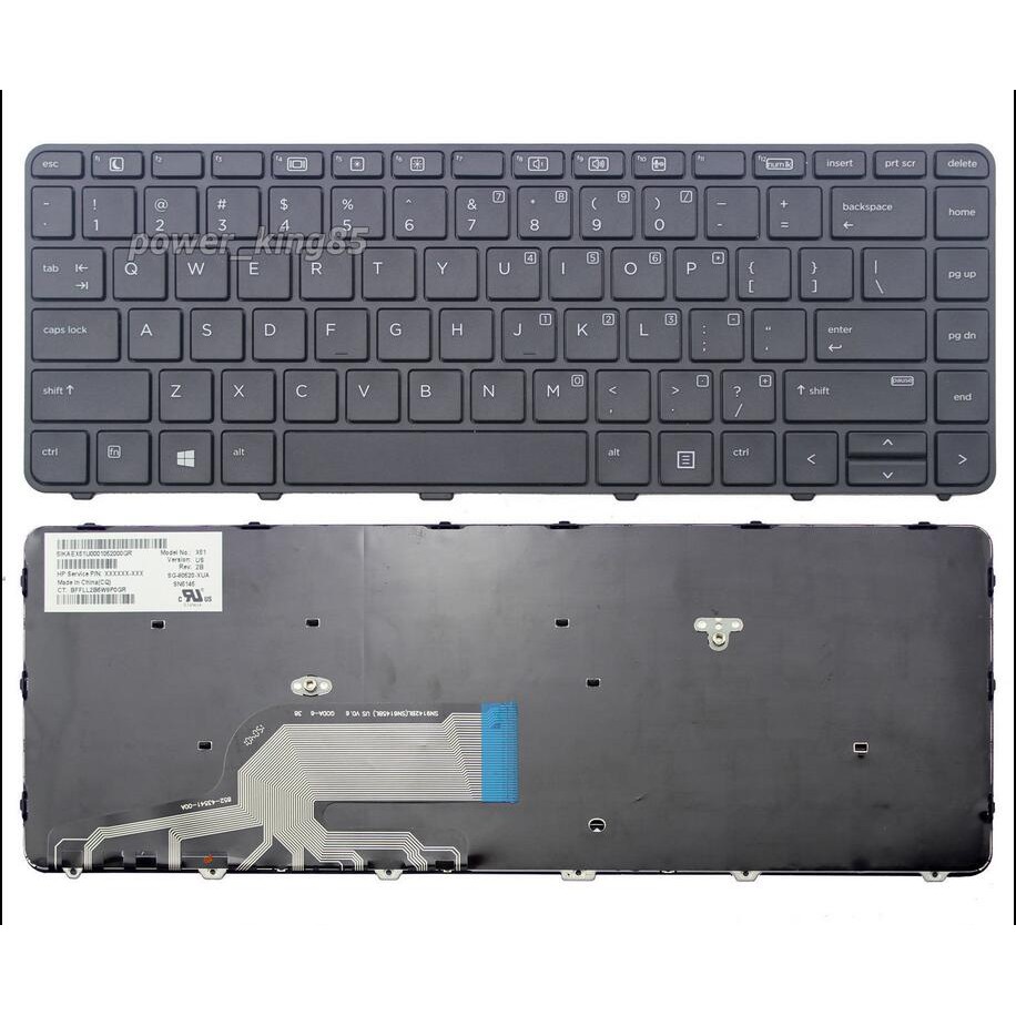 HP Probook 430 G3 440 G3 445 G3 Series Laptop Keyboard US | Shopee Malaysia