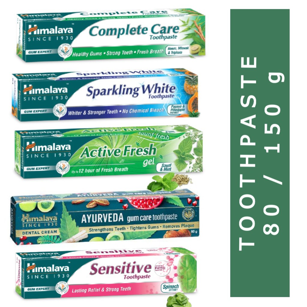 HIMALAYA Toothpaste Complete Care / Sparkling White / Dental Cream